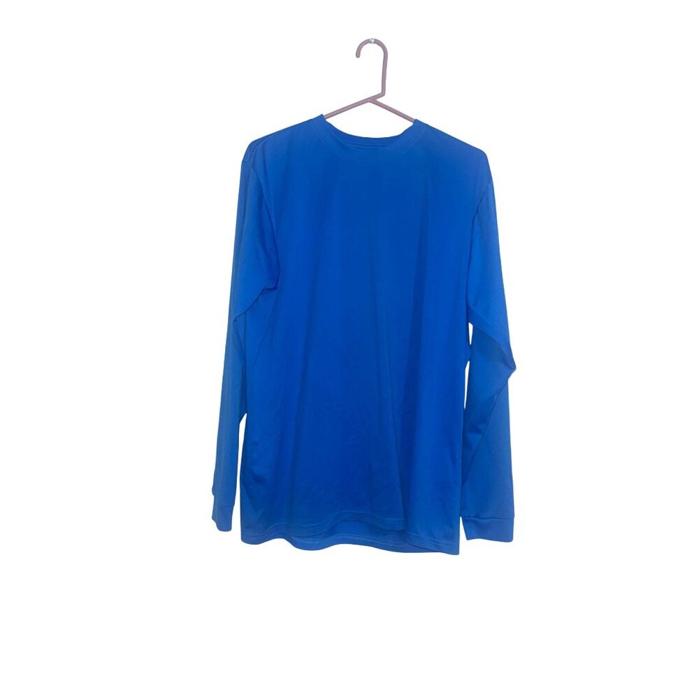 Blue Brightview Long Sleeve Tech Shirt Wearguard 2XL Polyester